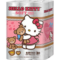HELLO KITTY BATHTISSUE 219S 30 ROLL SOFT (ITEM NUMBER: 17724)