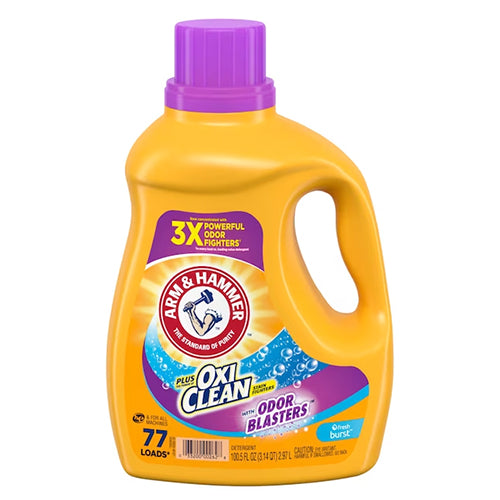 A&H LIQ DETERGENT 100.5oz OXI CLEAN ODOR BLAST (ITEM NUMBER: 18263)