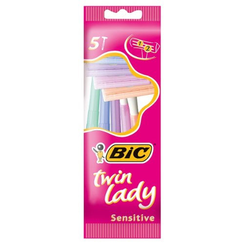 BIC DISPOSABLE TWIN LADY 5+1PC SENSITIVE (ITEM NUMBER: 18526)