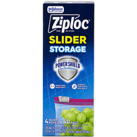 ZIPLOC STORAGE BAG 40CT QT SLIDER (ITEM NUMBER: 19002)