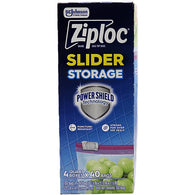 ZIPLOC STORAGE BAG 40CT QT SLIDER (ITEM NUMBER: 19002)