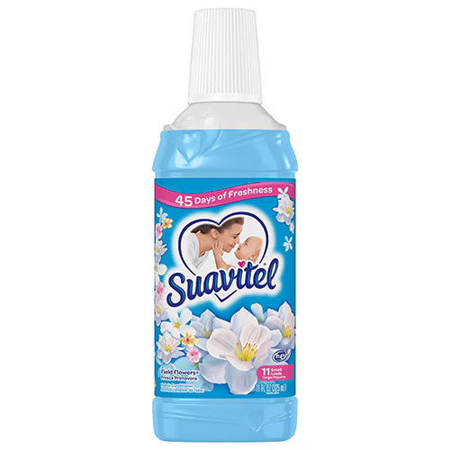 SUAVITEL FAB.SOFTENER 11oz (325ml) FIELD FLOWER BLUE (ITEM NUMBER: 19060)