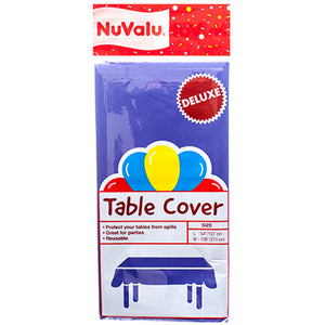 NUVALU TABLE COVER PURPLE 54 X 108" (ITEM NUMBER:19079)