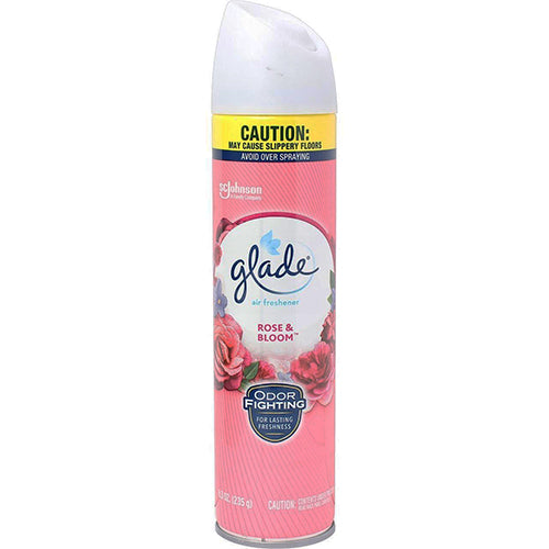 GLADE AIR FRESHENER 8.3oz ROSE & BLOOM (ITEM NUMBER: 19124)