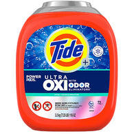 TIDE PODS 72CT ULTRA OXI (ITEM NUMBER: 19134)