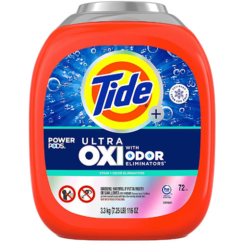 TIDE PODS 72CT ULTRA OXI (ITEM NUMBER: 19134)