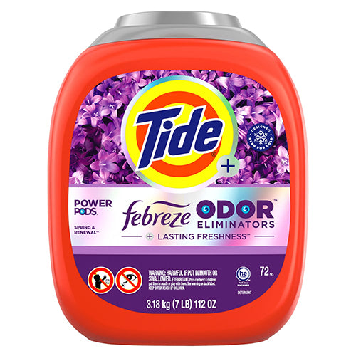 TIDE PODS 72CT SPRING RENEWAL (ITEM NUMBER: 19135)