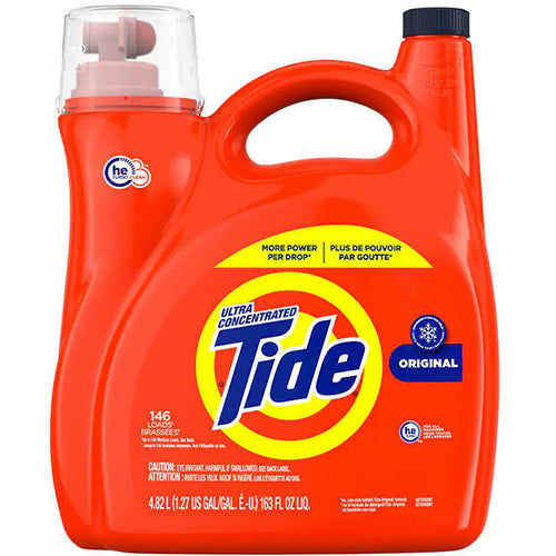 TIDE LIQ DETERGENT 163oz ORIGINAL (ITEM NUMBER: 19655)