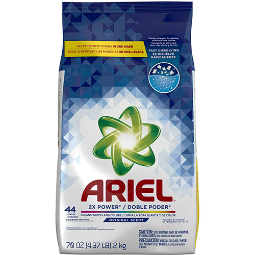 ARIEL POW DETERGENT 70OZ (2KG) AROMA ORIGINAL (ITEM NUMBER: 19672)