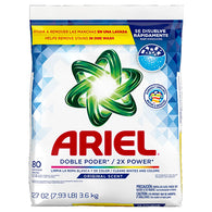 ARIEL POW DETERGENT 127OZ (3.6KG) AROMA ORIGINAL