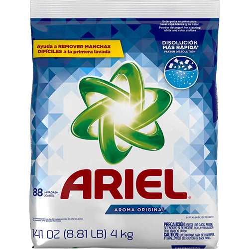 ARIEL POW DETERGENT 141OZ (4KG) AROMA ORIGINAL (ITEM NUMBER: 19673)