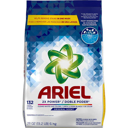 ARIEL POW DETERGENT 211OZ (6KG) AROMA ORIGINAL (ITEM NUMBER: 19674)