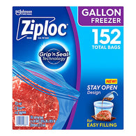 ZIPLOC FREEZER BAG 38CT GAL ZIPPER (ITEM NUMBER: 19008)