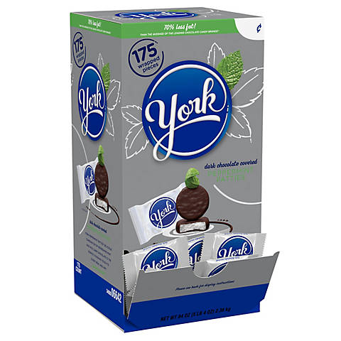 YORK DARK CHOCOLATE PEPPERMINT PATTIES (ITEM NUMBER: 80014)