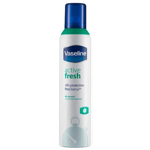 VASELINE DEOD SPRAY 250ml ACTIVE FRESH (ITEM NUMBER: 28024)