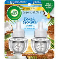 AIR WICK OIL REFILL 2PK BALI OCEAN AIR (ITEM NUMBER: 28018)