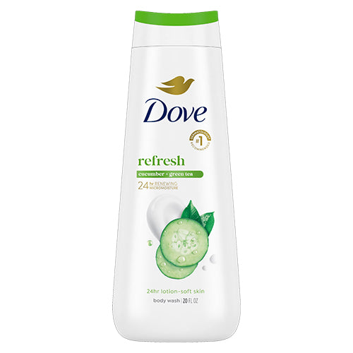 DOVE BODY WASH 20oz REFRESH CUCUMBER (ITEM NUMBER: 28038)