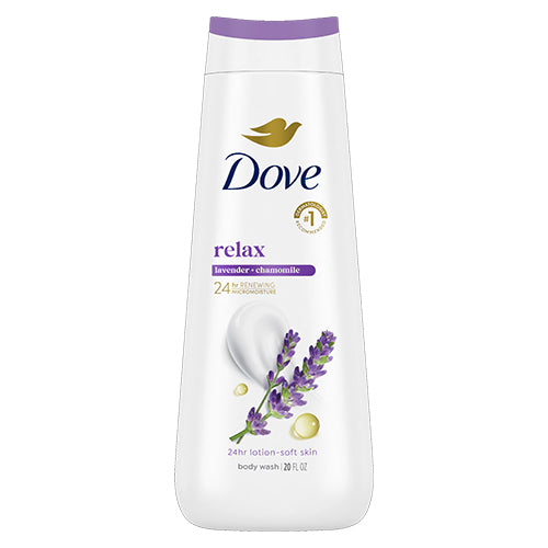 DOVE BODY WASH 20oz RELAX LAVENDER (ITEM NUMBER: 28039)
