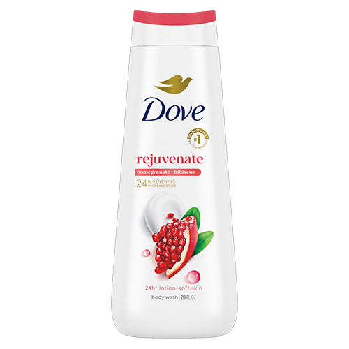 DOVE BODY WASH 20oz REJUVENATE POMEGRANATE (ITEM NUMBER: 28041)