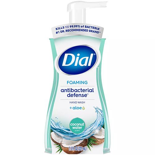 DIAL FOAMING HAND SOAP 7.5oz COCONUT WATER (ITEM NUMBER: 28080)