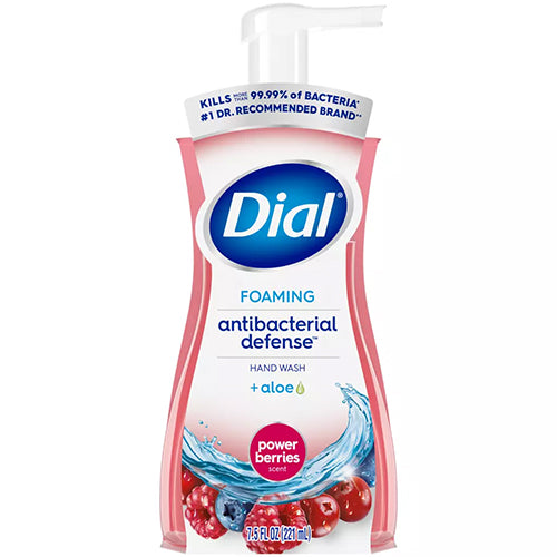DIAL FOAMING HAND SOAP 7.5oz POWER BERRIES (ITEM NUMBER: 28082)