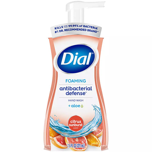 DIAL FOAMING HAND SOAP 7.5oz CITRUS SUNBURST (ITEM NUMBER: 28083)