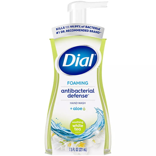 DIAL FOAMING HAND SOAP 7.5oz WHITE TEA (ITEM NUMBER: 28084)