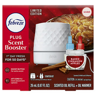 FEBREZE PLUG SCENT BOOSTER KIT BAKED CINNAMON APPLE (ITEM NUMBER: 28121)