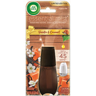 AIR WICK ESSENTIAL MIST REFILL 1CT VANILLA & CARAMEL (ITEM NUMBER: 28132)