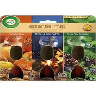 AIR WICK ESSENTIAL MIST REFILL 3CT PUMPKIN/CRISP/PINE (ITEM NUMBER: 28136)