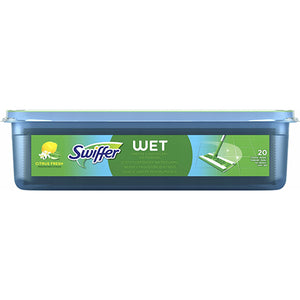 SWIFFER WET MOP REFILL 20CT LEMON (IN POLISH) (ITEM NUMBER: 29035)