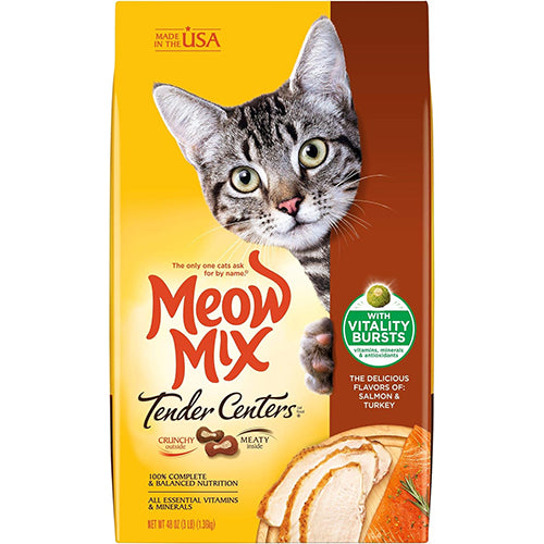 MEOW MIX DRY FOOD 3.15LB TENDER CENTERS (ITEM NUMBER: 39014)