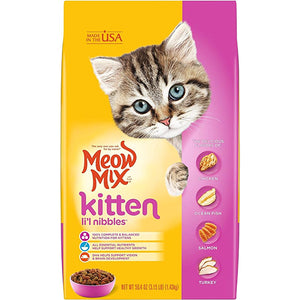 MEOW MIX DRY FOOD 3.15LB KITTEN (ITEM NUMBER: 39015)