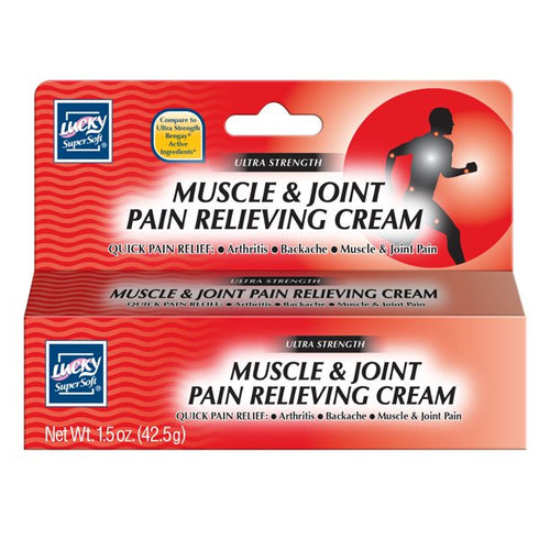 LUCKY MUSCLE JOINT PAIN CREAM 1.5oz (ITEM NUMBER: 14163)
