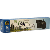 24HR CLEAN CITY TRASH BAG 13 GAL 12CT (ITEM NUMBER: 50033)