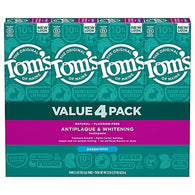 TOM'S OF MAINE TPT 5.5oz 4PK ANTIPLAQUE & WHITENING (ITEM NUMBER: 55010)