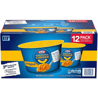 KRAFT MAC & CHEESE CUP 2.05oz MICROWAVABLE ORIGINAL (ITEM NUMBER: 55013)
