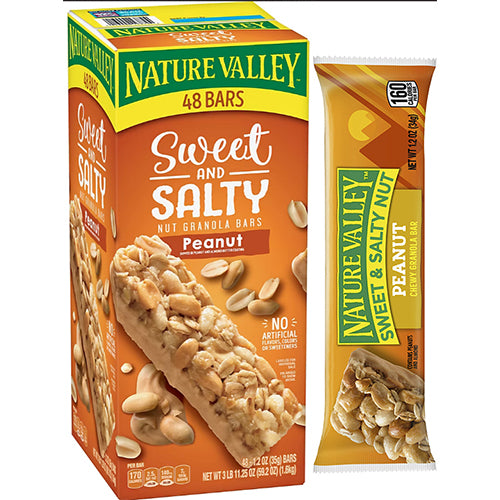 NATURE VALLEY BARS 1.2oz SWEET AND SALTY PEANUT (ITEM NUMBER: 55023)