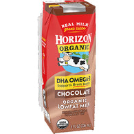 HORIZON ORGANIC MILK 8oz CHOCOLATE(ITEM NUMBER: 55037)