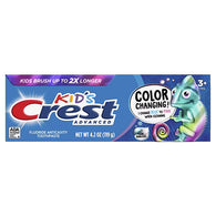 CREST KID'S TOOTHPASTE 4.2oz COLOR CHANGING (ITEM NUMBER: 57000)
