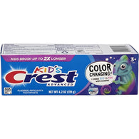 CREST KID'S TOOTHPASTE 4.2oz COLOR CHANGING (ITEM NUMBER: 57000)