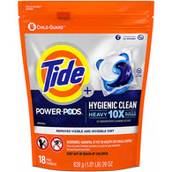 TIDE PODS 18CT HYGIENIC ORIGINAL (ITEM NUMBER: 57001)