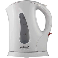 BRENTWOOD ELECTRIC KETTLE 1.0LT WHT #KT-1610 (ITEM NUMBER: 58743)