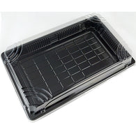 TZ-307 5-COMPT. BENTO BOX W/LID 100CT (ITEM NUMBER: 60077)