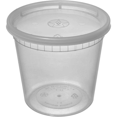 SOUP CONTAINER 24oz (ITEM NUMBER: 60124)