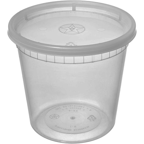SOUP CONTAINER 24oz 240CT (ITEM NUMBER: 60124)