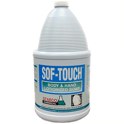 SOF-TOUCH BODY & HAND LOTIONIZED SOAP 128oz (ITEM NUMBER: 60158)