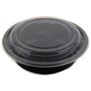 ROUND CONTAINER 24oz MICROWAVE SET 150CT (ITEM NUMBER: 60195)