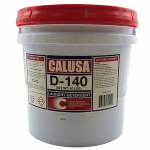 CALUSA D-140 POW DETERGENT 40LBS BUCKET (ITEM NUMBER: 60250)