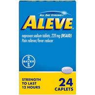 MD/ALEVE CAPLETS 24CT (ITEM NUMBER: 60341)
